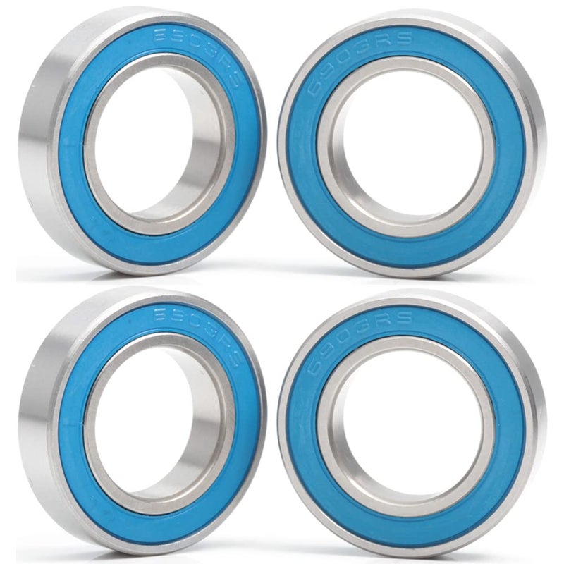 FUSHIBEARING 6903-RS Ball Bearing 17x30x7mm 6903RS (Pick of 4pcs) - Image 1